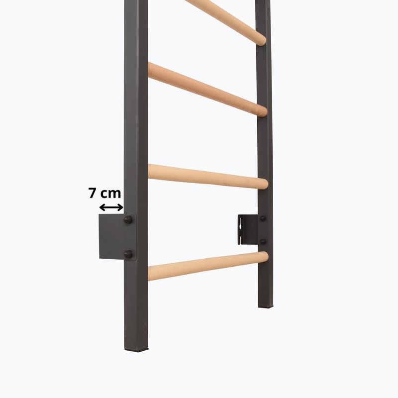 Sbarra ginnica RINAGYM Steel Kom 2 graphit/white 15
