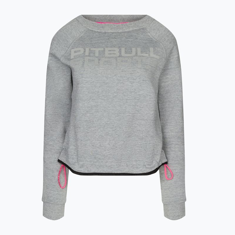 Felpa Pitbull West Coast donna Crewneck Athletica grigio/melange