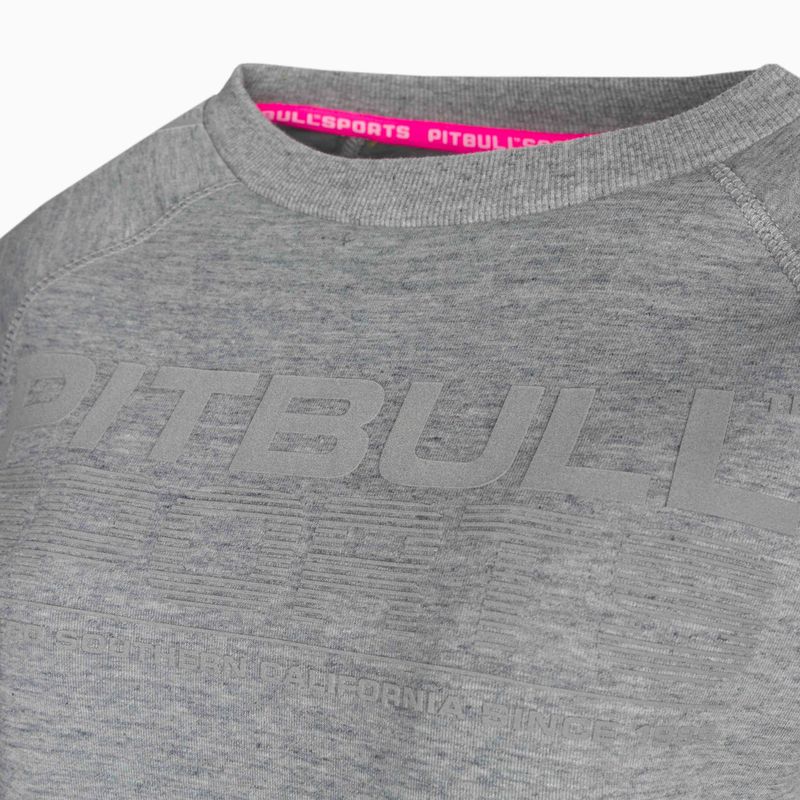 Felpa Pitbull West Coast donna Crewneck Athletica grigio/melange 3