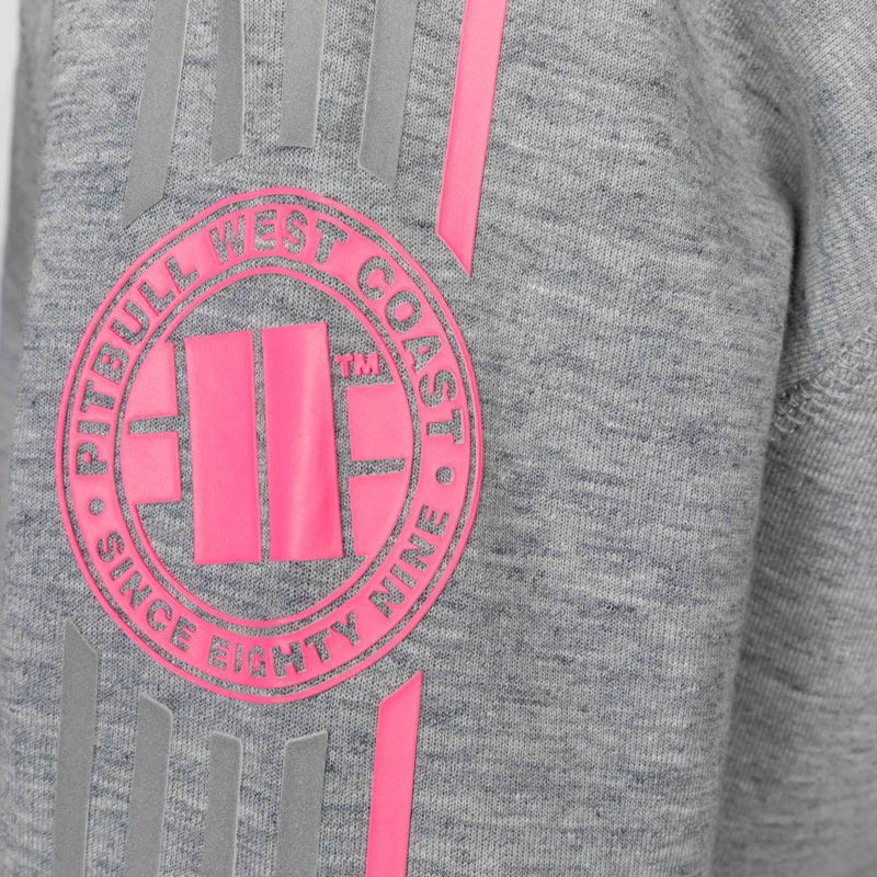 Felpa Pitbull West Coast donna Crewneck Athletica grigio/melange 4