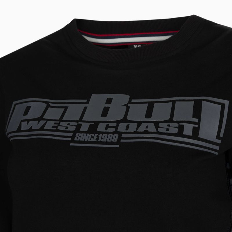 Felpa donna Pitbull West Coast Crewneck F.Terry 'Boxing' nero 3