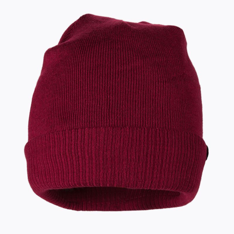 Berretto invernale Pitbull West Coast logo piccolo bordeaux 2
