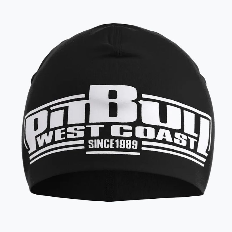 Cappello invernale Pitbull West Coast Beanie Classic Boxing nero/bianco 2
