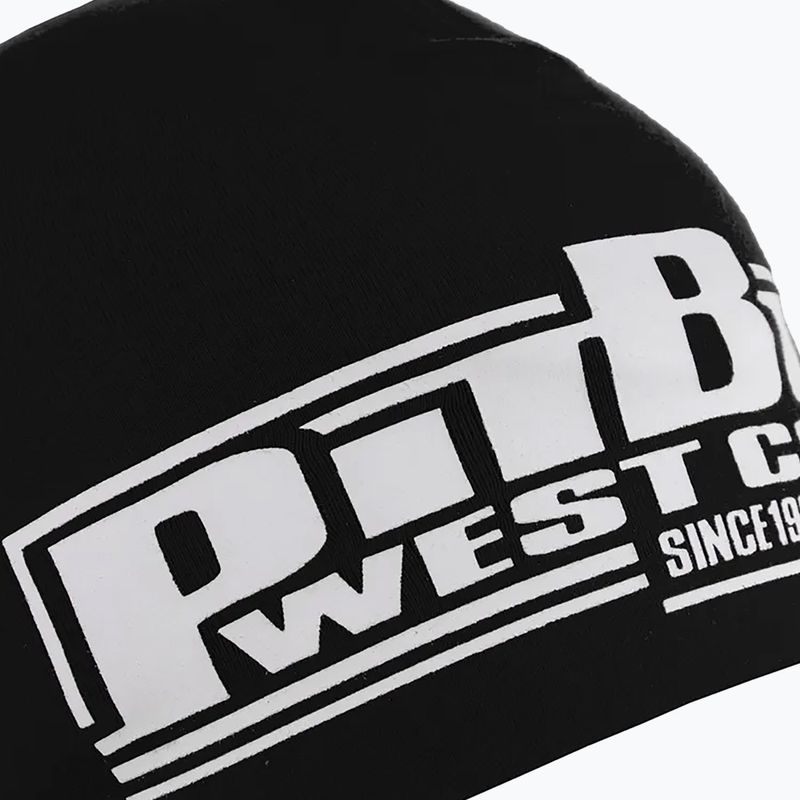 Cappello invernale Pitbull West Coast Beanie Classic Boxing nero/bianco 3