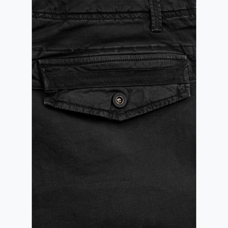 Pantaloncini Pitbull Cargo Carver da uomo, nero 8