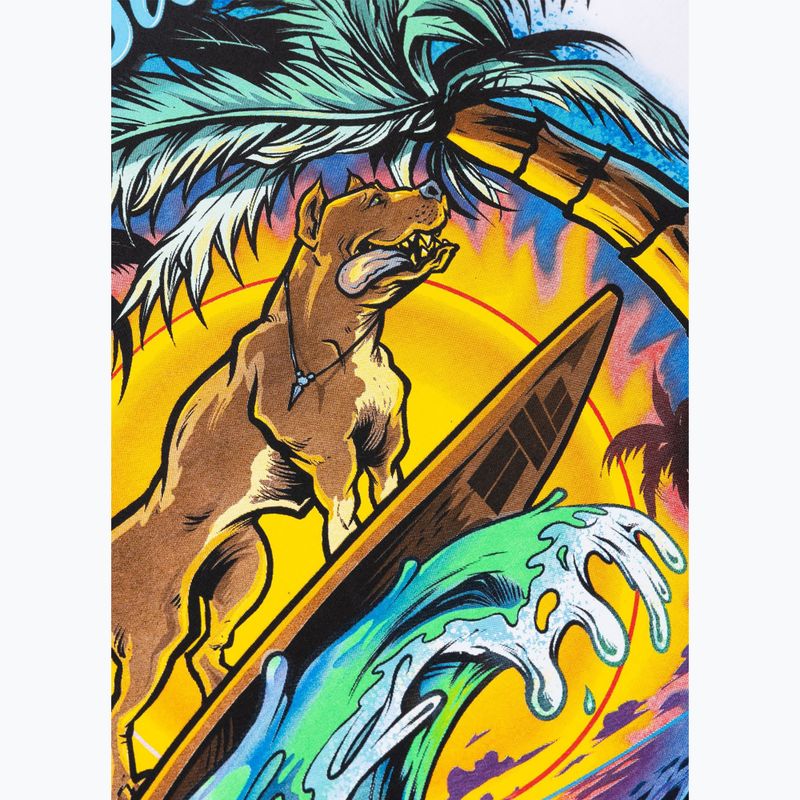 Maglietta Pitbull Surfdog da uomo, bianco 5