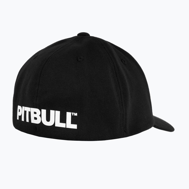 Cappellino Pitbull West Coast da uomo Nuovo logo bianco/nero 2