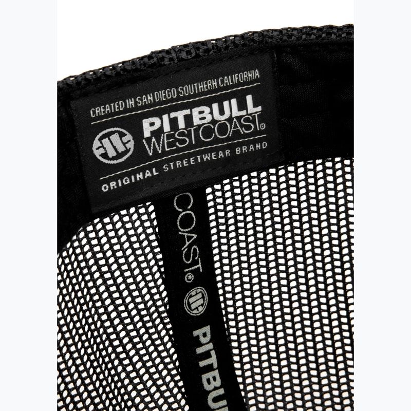 Cappello invernale Pitbull Classic Boxing bianco/nero 6
