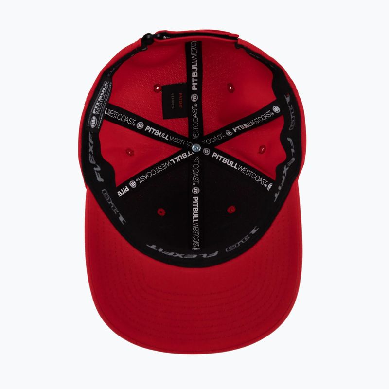 Cappello da baseball Pitbull Snapback Seascape rosso 3