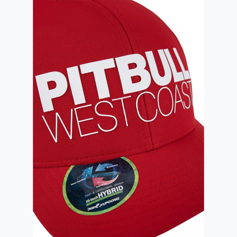 Cappello da baseball Pitbull Snapback Seascape rosso 4