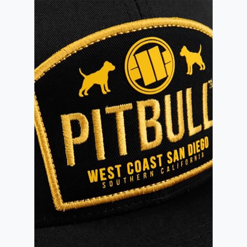 Cappello Pitbull Mesh Snapback Dogs nero 4