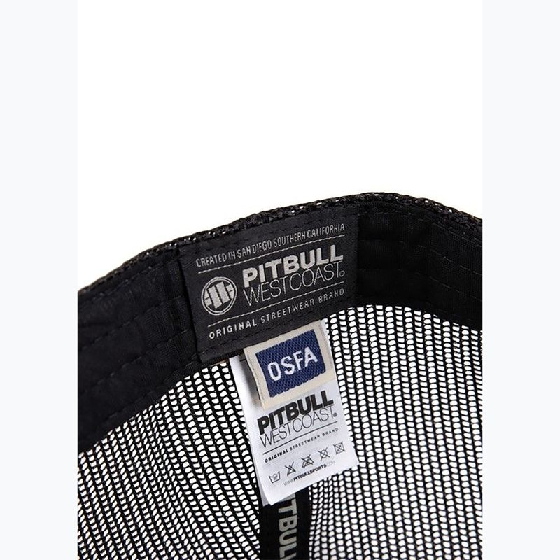 Cappello Pitbull Mesh Snapback Dogs nero 6