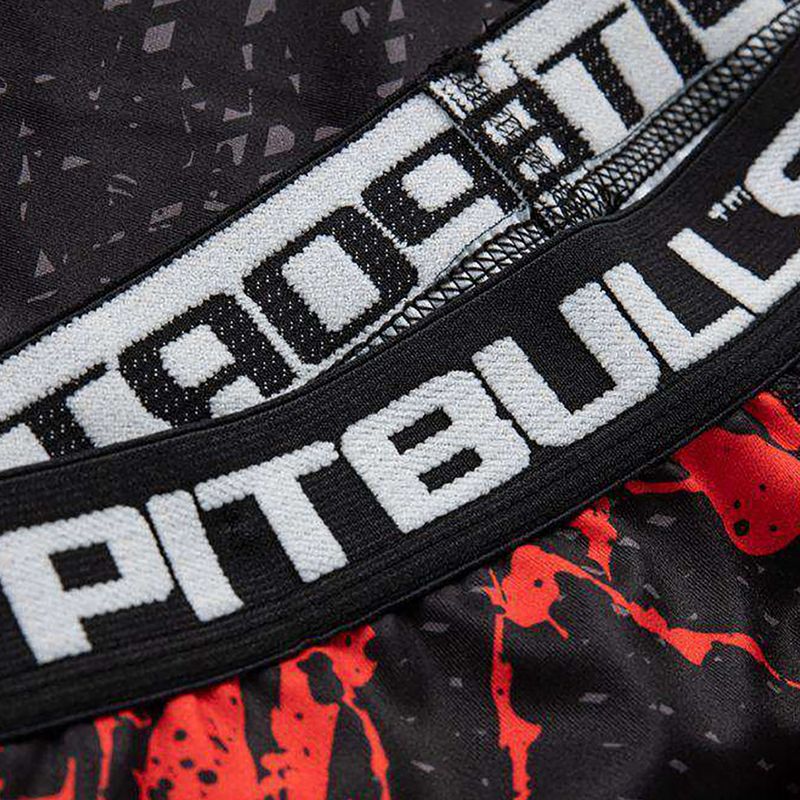 Pitbull West Coast leggings da uomo Compr Pants Blood Dog nero 3