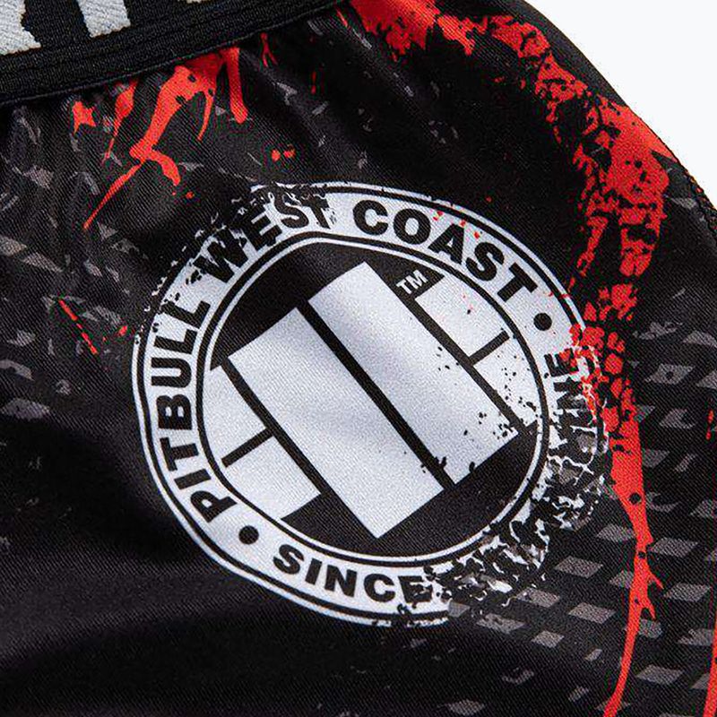 Pitbull West Coast leggings da uomo Compr Pants Blood Dog nero 4