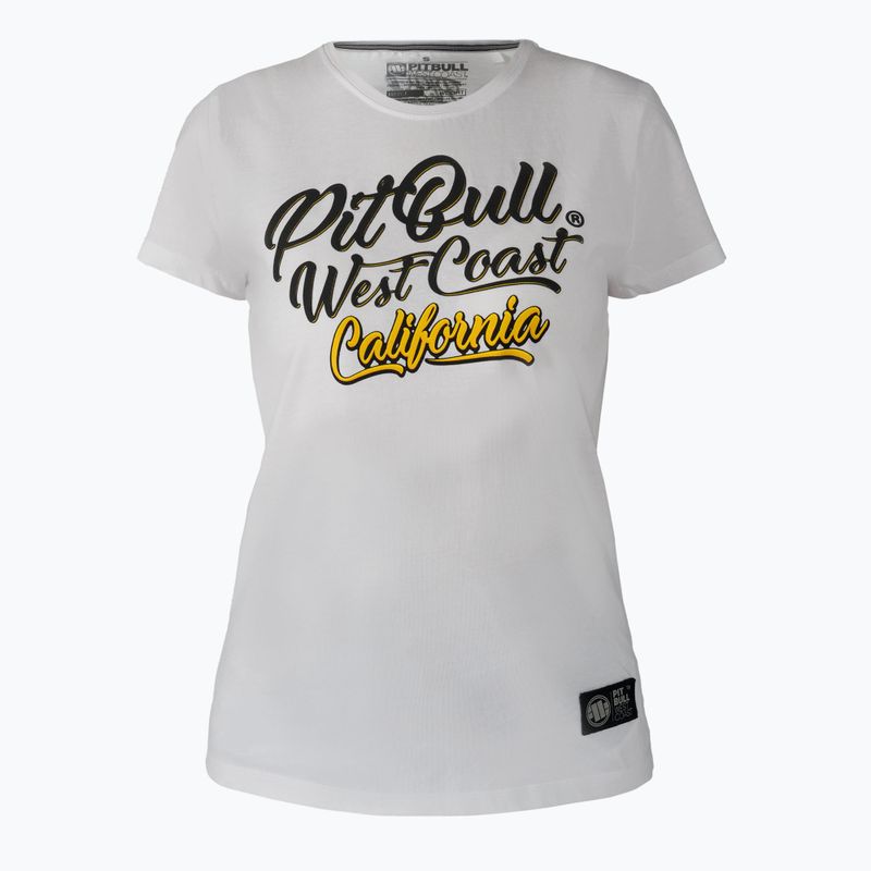 Maglietta Surf Dog Pitbull West Coast donna bianco