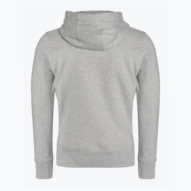 Felpa da uomo Pitbull West Coast con cappuccio piccolo logo 21 grigio/melange 2