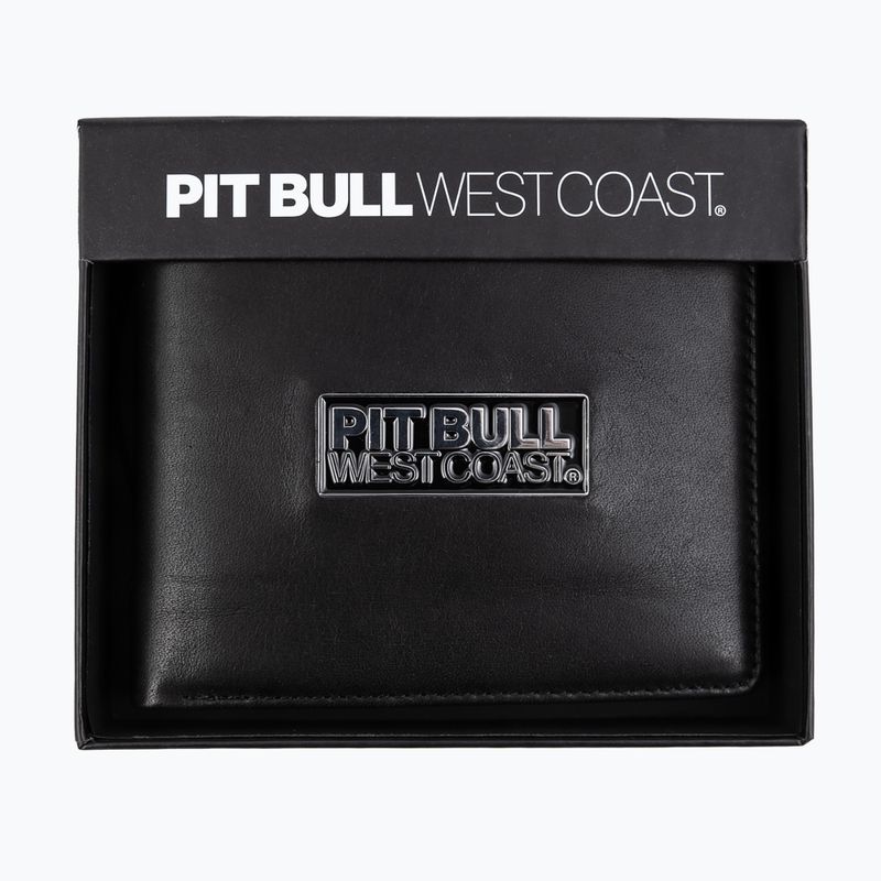 Portafoglio Pitbull West Coast da uomo Pitbull West Coast Original Leather Brant nero 3