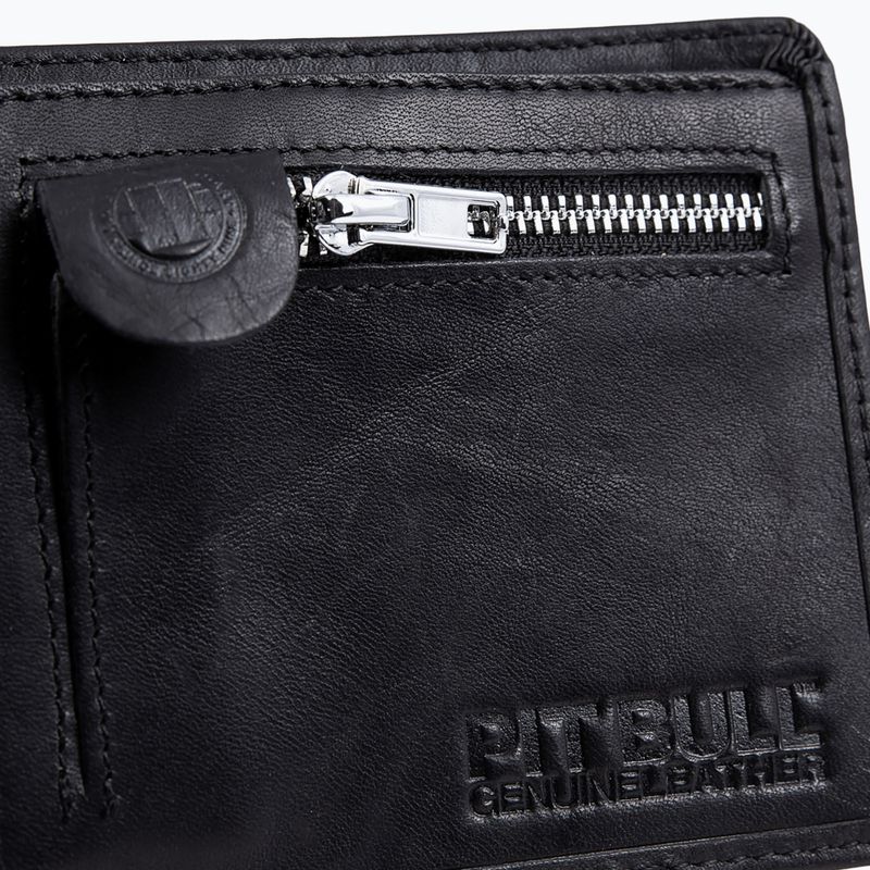 Portafoglio Pitbull West Coast da uomo Pitbull West Coast Original Leather Brant nero 5
