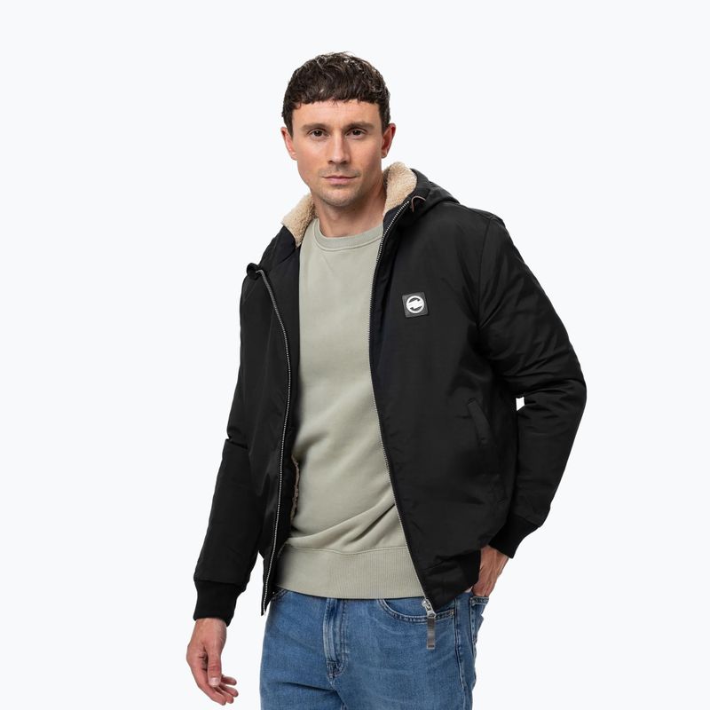 Giacca invernale uomo Pitbull Sherpa Hooded black 4