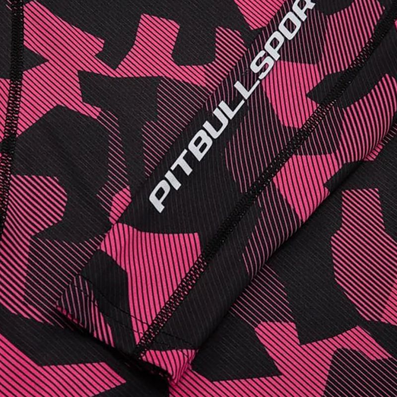 Pitbull West Coast donna Rashguard manica lunga L-S Rash Dillard rosa camo 3