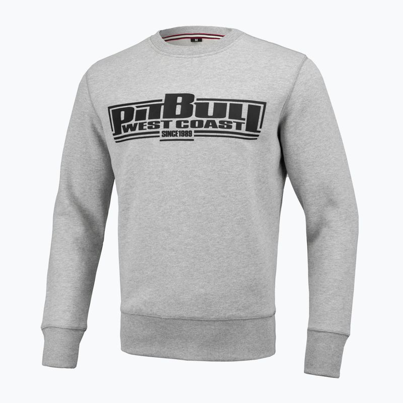 Felpa uomo Pitbull West Coast Crewneck Classic Boxing 21 grigio/melange 4