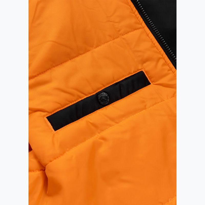 Giacca da uomo Pitbull Sherpa Hooded Bomber black 15