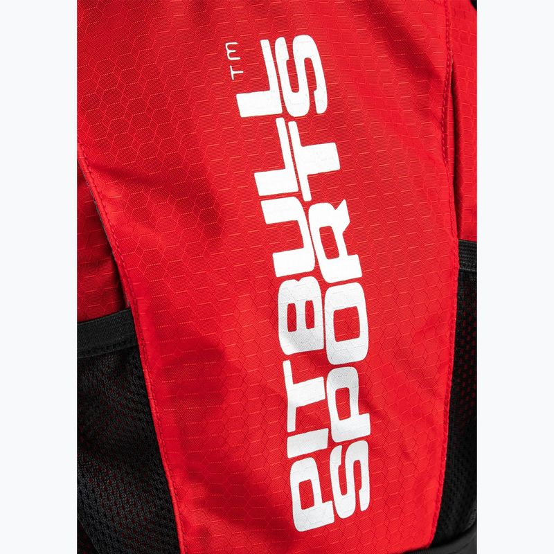 Zaino da allenamento Pitbull Bike Sports 12 l black/red 5