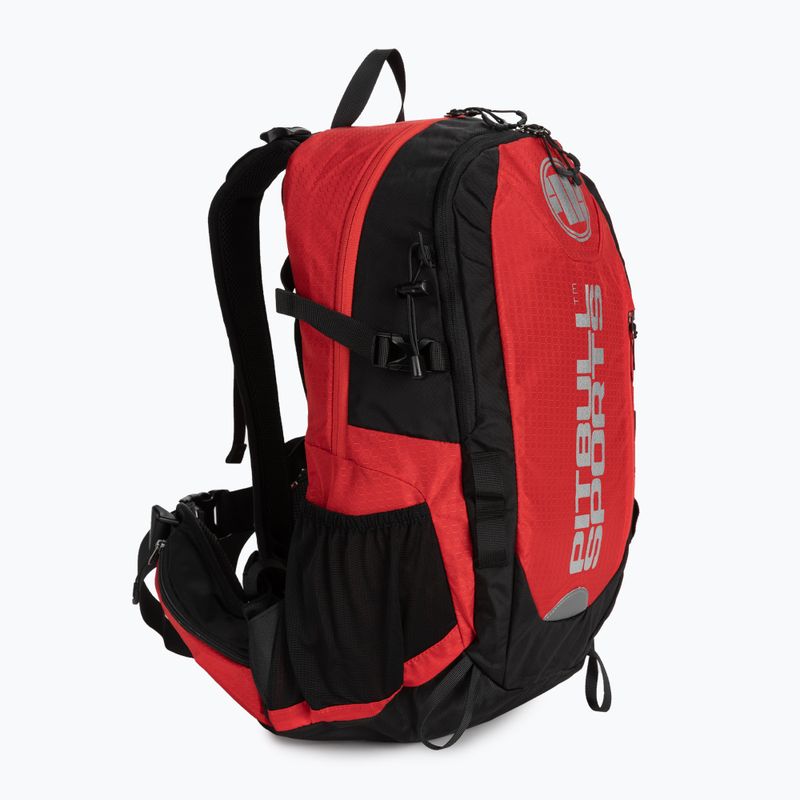 Zaino Pitbull West Coast Sports 30 l nero/rosso 2