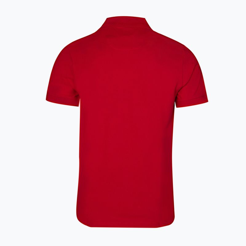Polo Pitbull West Coast Uomo Logo Regular rosso 2