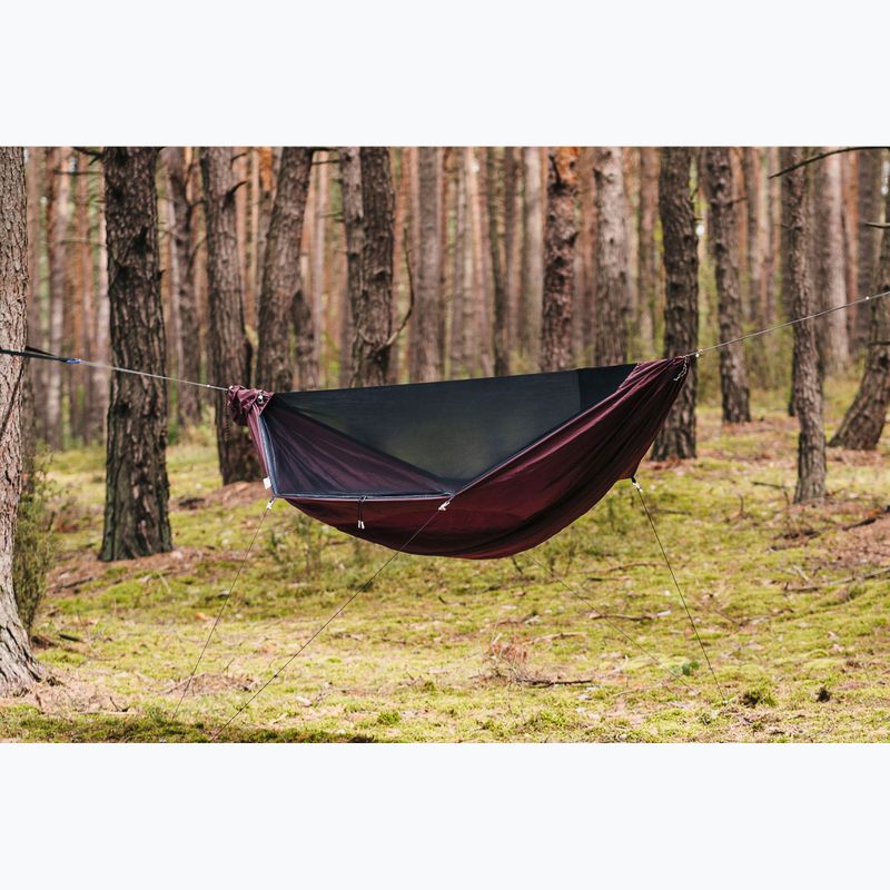 Amaca da trekking Lesovik Draka bordeaux ron 3