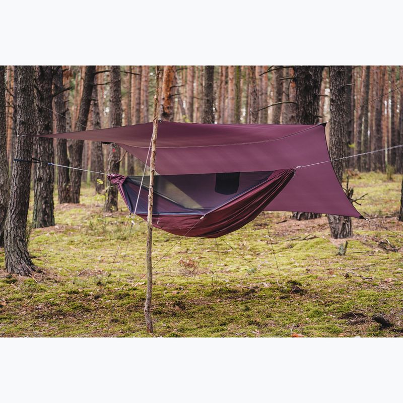 Amaca da trekking Lesovik Draka bordeaux ron 4