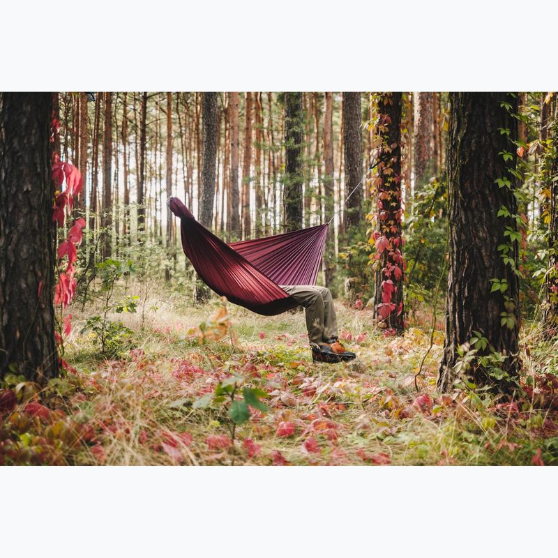 Amaca da trekking Lesovik Spirit bordeaux ron 4