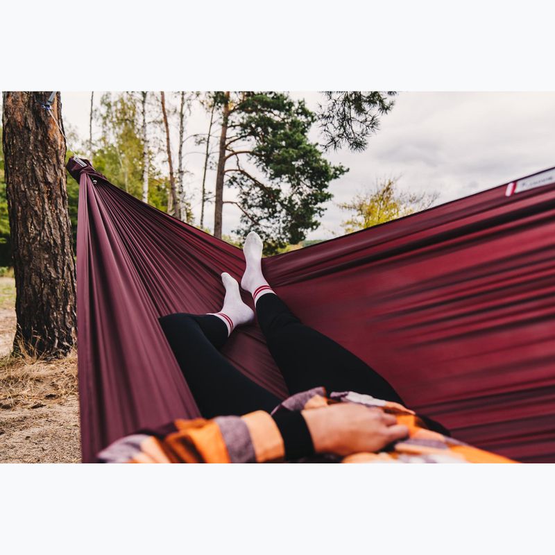 Amaca da trekking Lesovik Spirit bordeaux ron 7