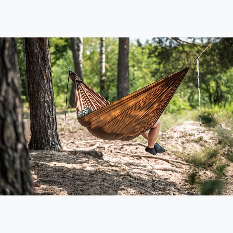 Amaca da trekking Lesovik Sharp choco root 5