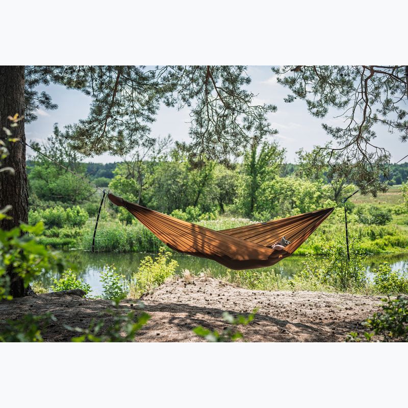 Amaca da trekking Lesovik Sharp choco root 6