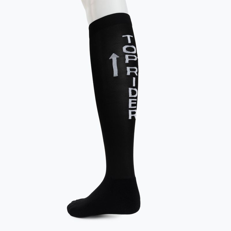 Calze da equitazione Comodo SJP/04 nero/bianco 4