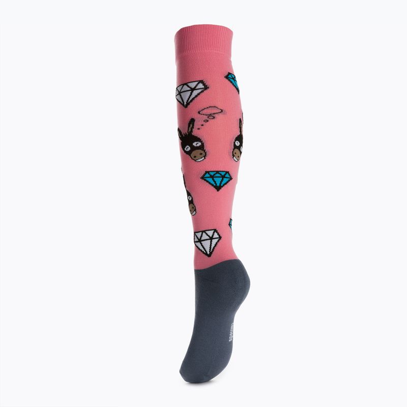 Calze da equitazione Comodo SJP/18 rosa 4