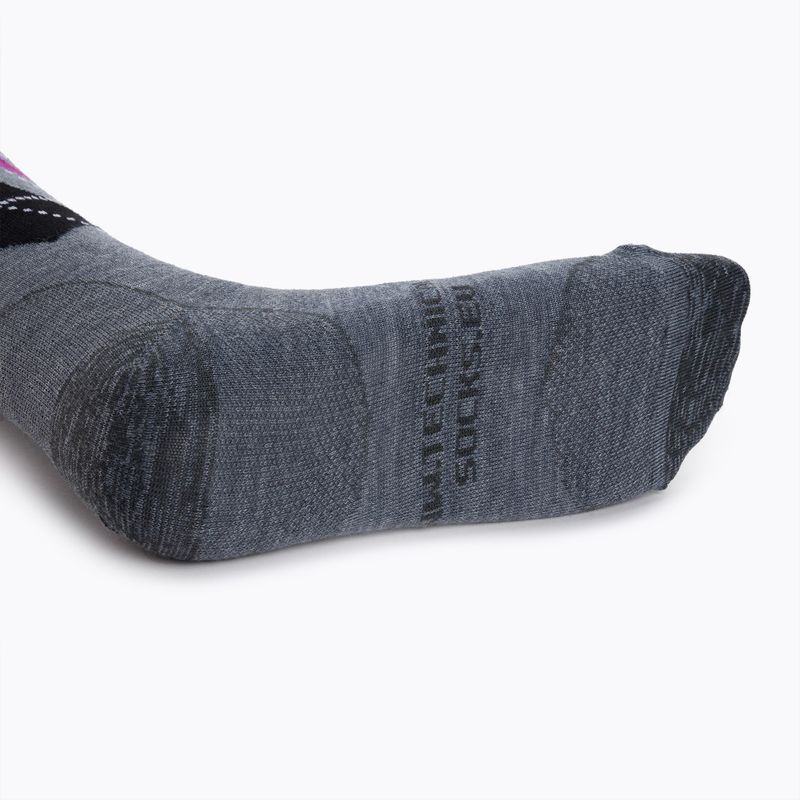 Calze da equitazione Comodo SPJW/01 grigio/melange 3