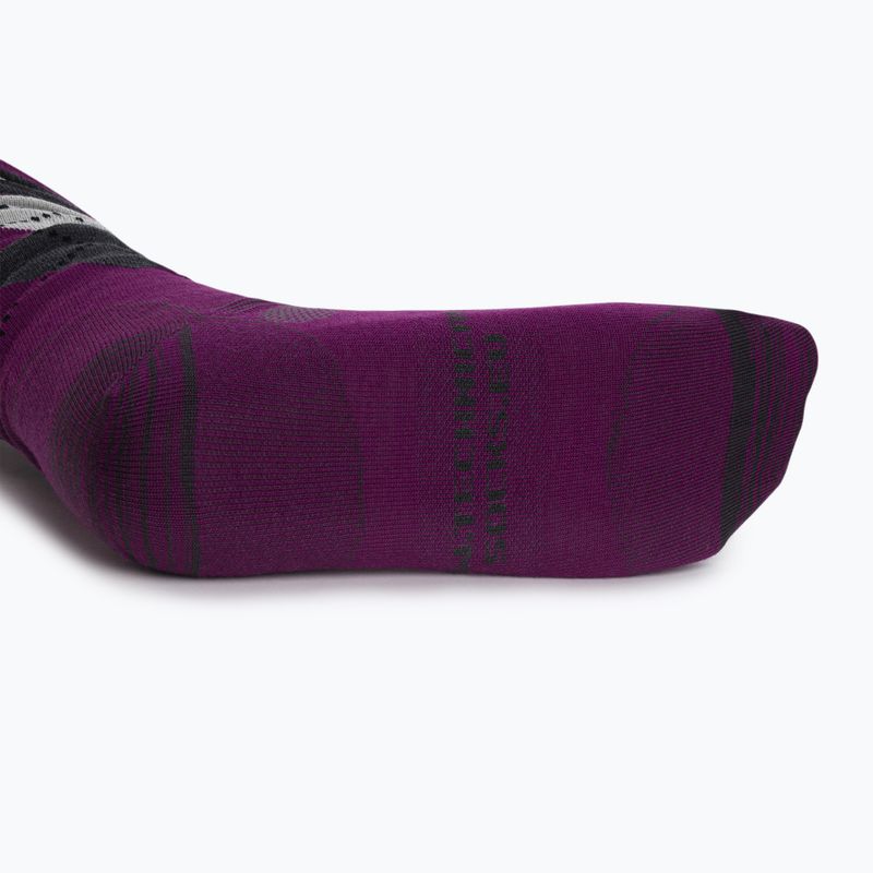 Calze da equitazione Comodo SPJW/05 viola 3
