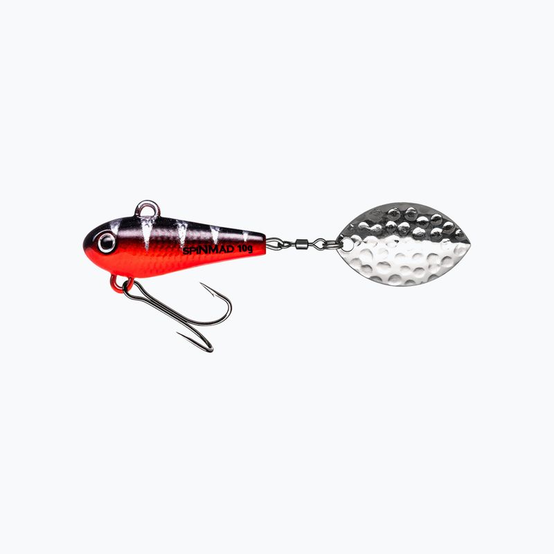SpinMad Spinner a coda rotante nero e rosso 0808