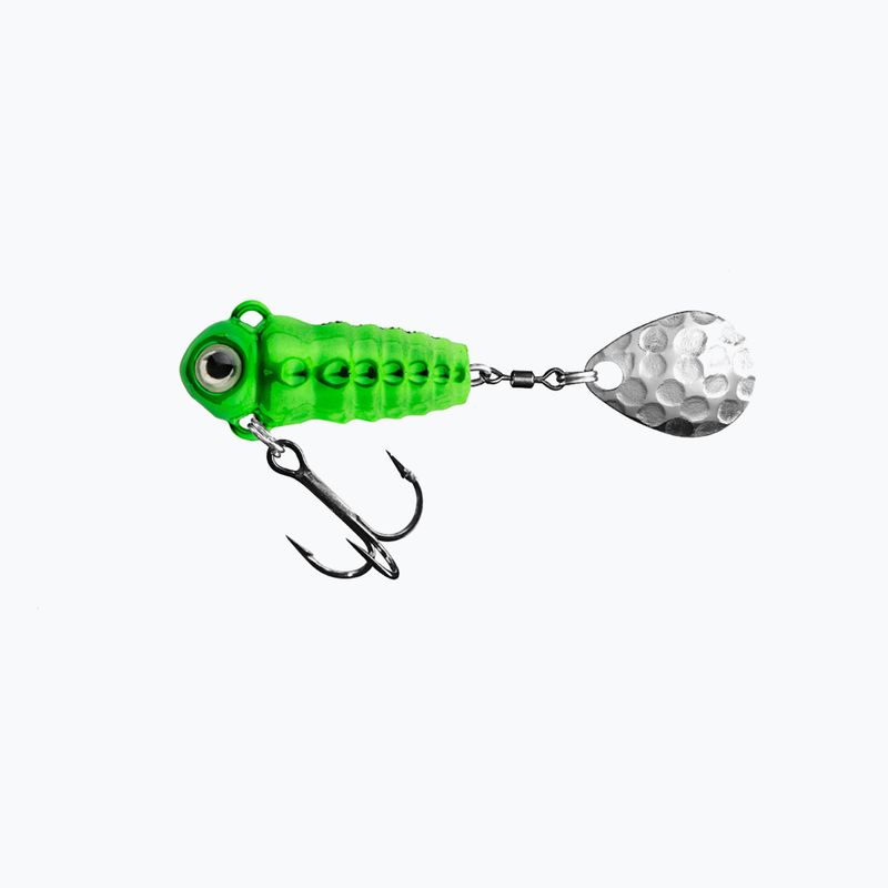 SpinMad Crazy Bug Tail Esca verde 2413