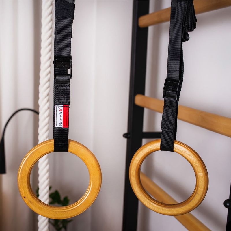 Set di accessori da ginnastica per bambini BenchK in rovere naturale A/076 3