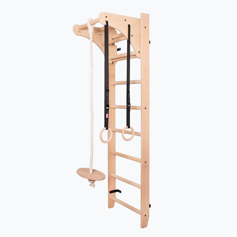 Set di accessori da ginnastica per bambini BenchK in legno naturale A/204 2