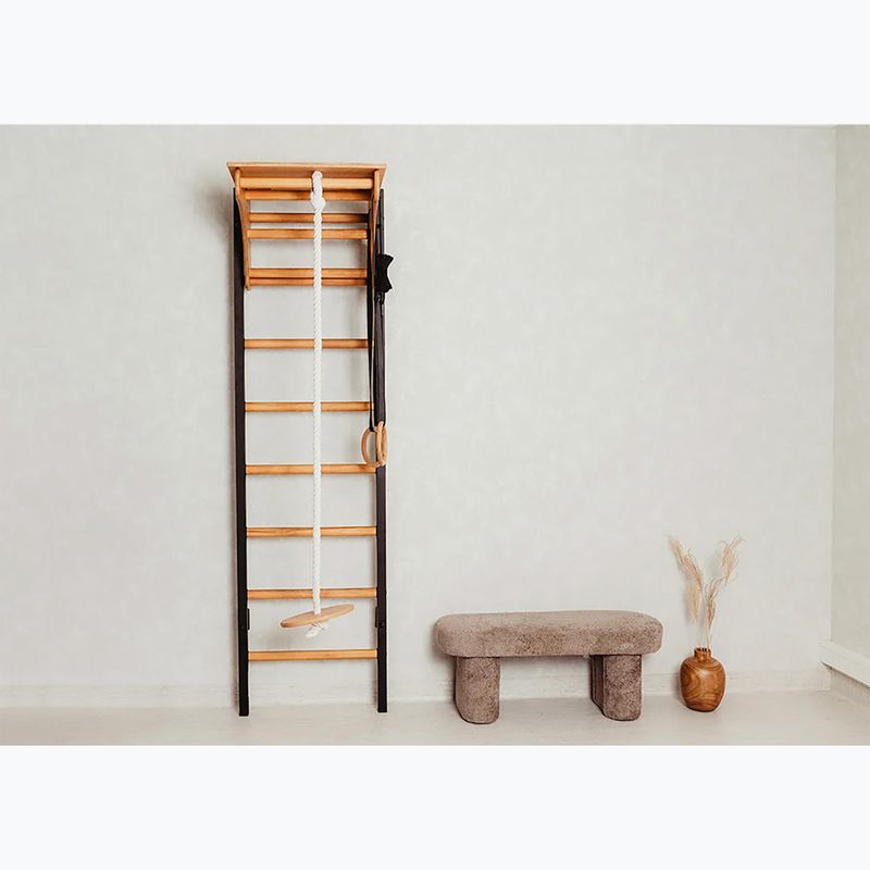 Scala da ginnastica BenchK nera BK-212B+A076 16