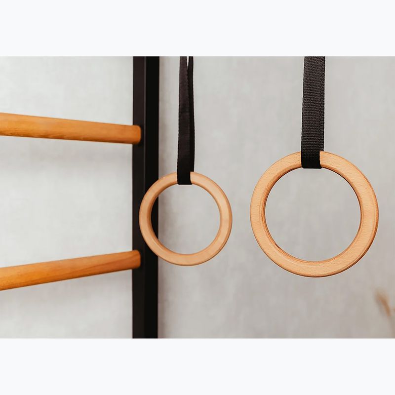 Scala da ginnastica BenchK nera BK-212B+A076 6