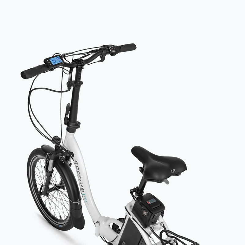 EcoBike Even/Even 36V 14,5Ah 522Wh bicicletta elettrica bianca 3