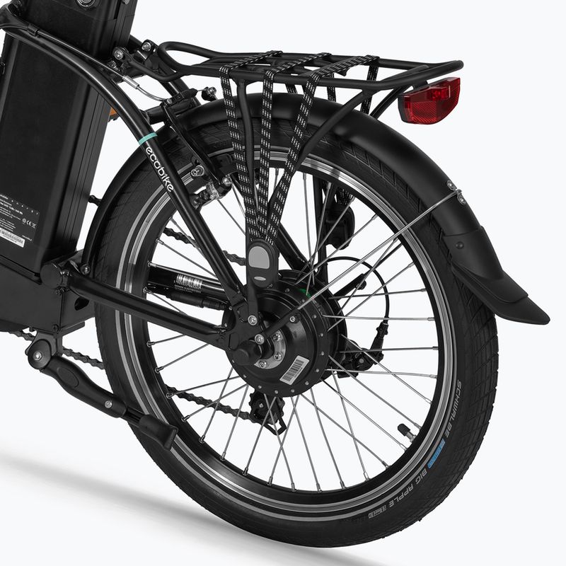 EcoBike Even/Even 36V 14,5Ah 522Wh bicicletta elettrica nera 6