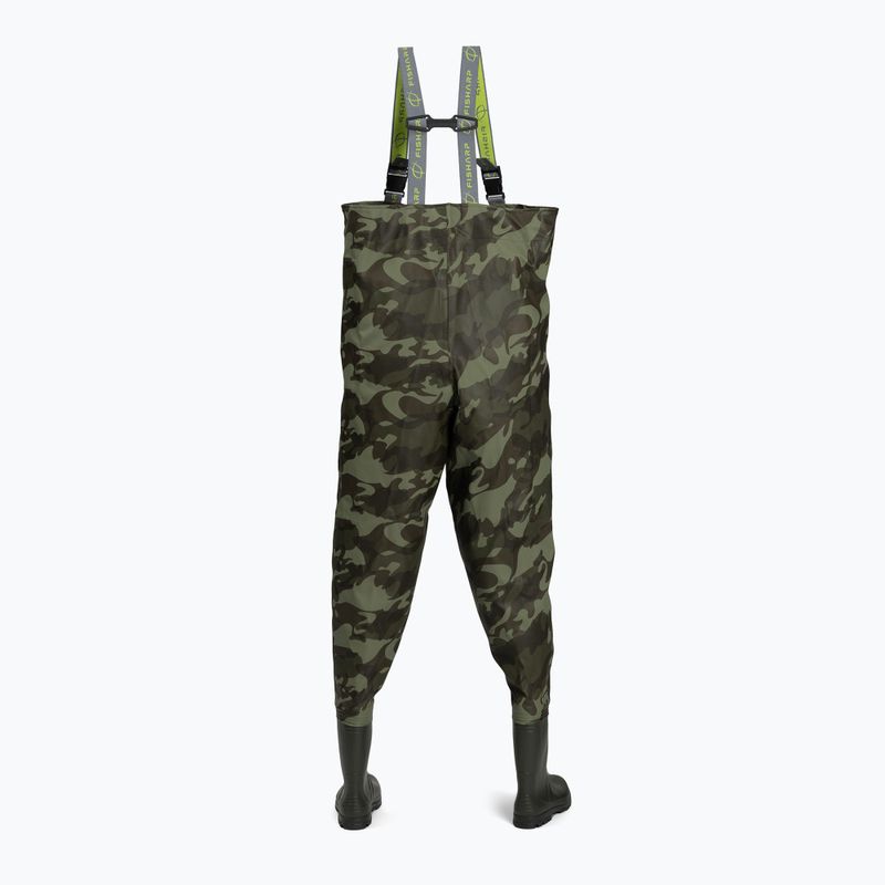 Pro SBF01 Pantaloni da pesca Fisharp Moro Olive 3