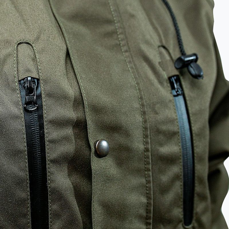 Giacca da pesca da uomo Pros 1031 verde oliva 6