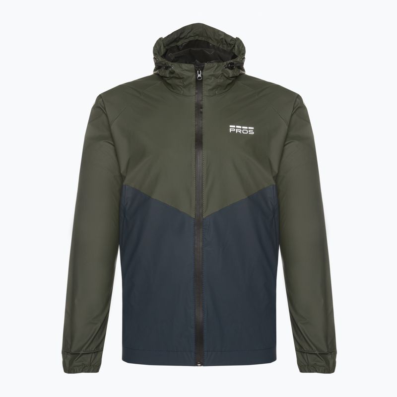 Giacca da pesca da uomo Pros 726 verde/blu 6